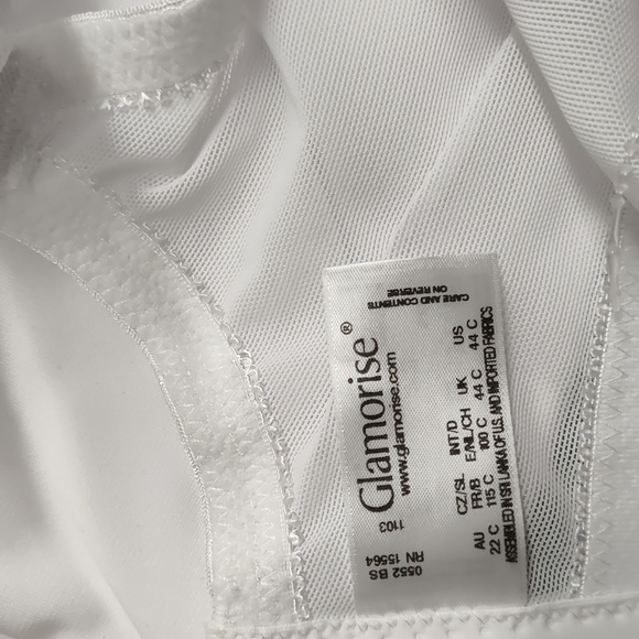 Glamorise Women's Full Figure Plus Size Comfortlift Support Bra #1103 44C, 46H - Picture 9 of 16